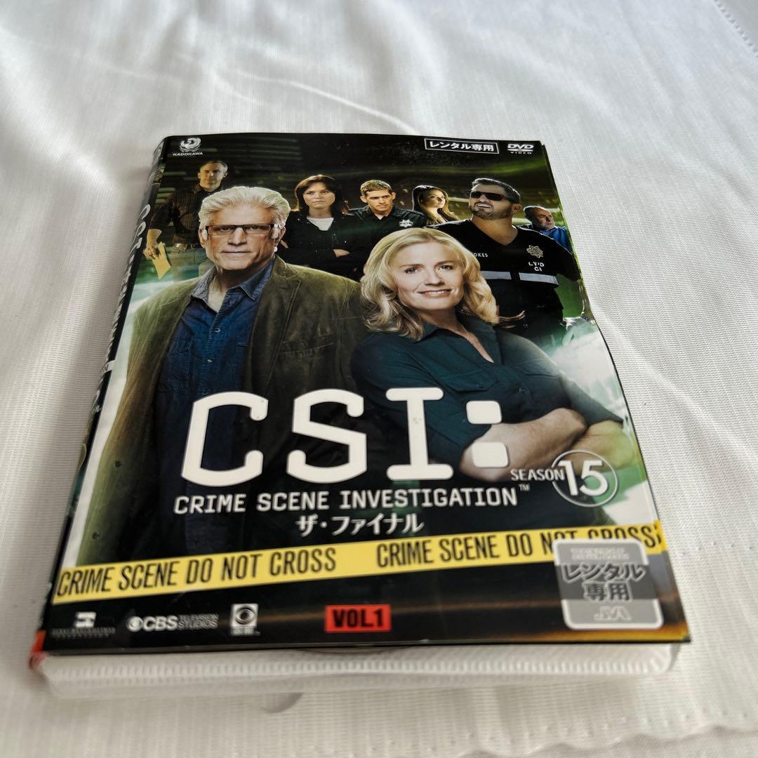 売却済みです！CSI: 科学捜査班 シーズン2 〜15セット　シーズン1は抜け