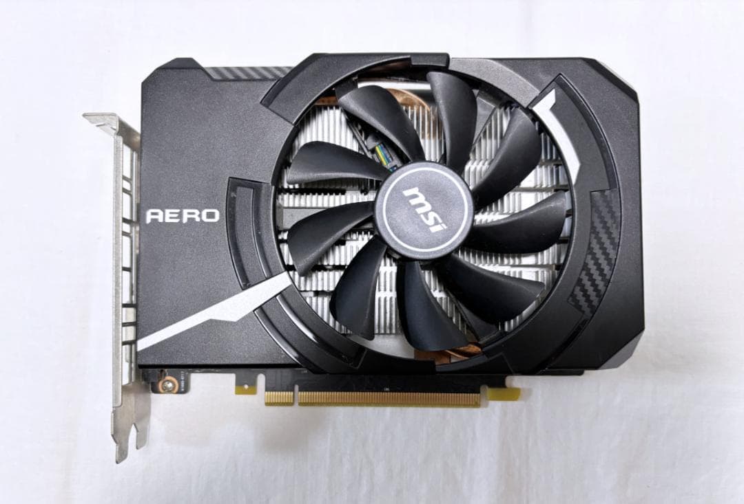 MSI AERO GTX1660super 中古品 箱なし