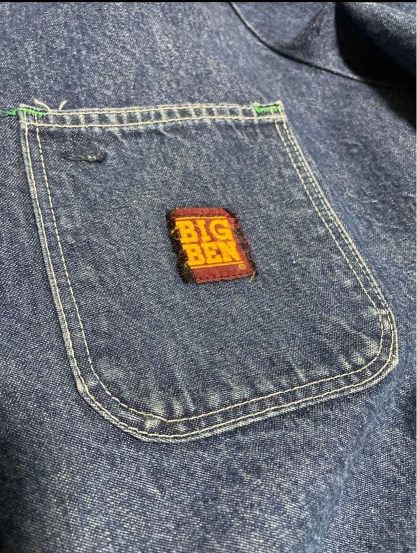 ◾️tantan　BIG BEN デニムカバーオール 46