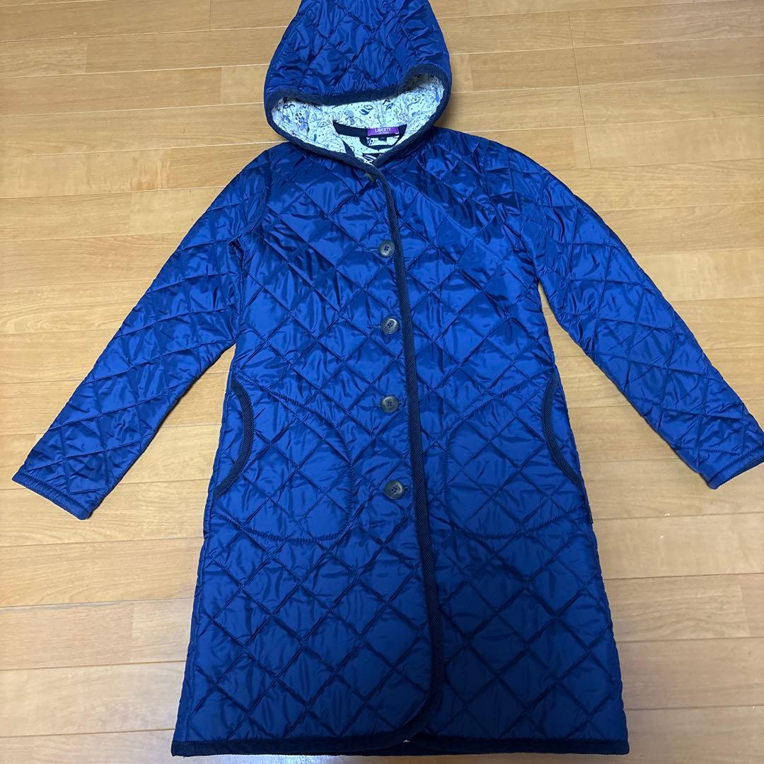 値下げ　LAVENHAM ネイビー リバティ　ブランドン 36 ミナペルホネン