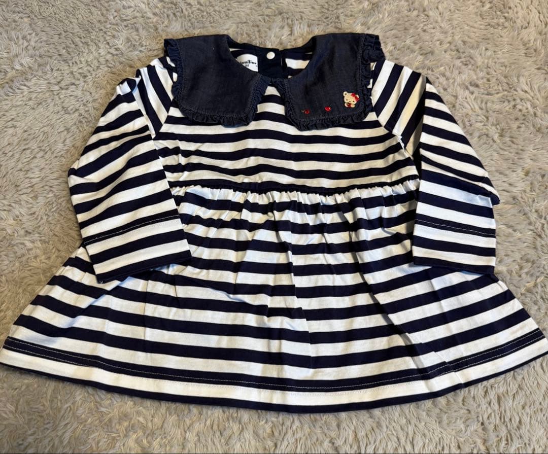 美品　ファミリア　チュニック　90