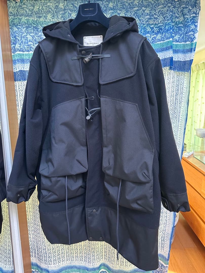 norbit x groverall ブラック ダッフルコート 限定版