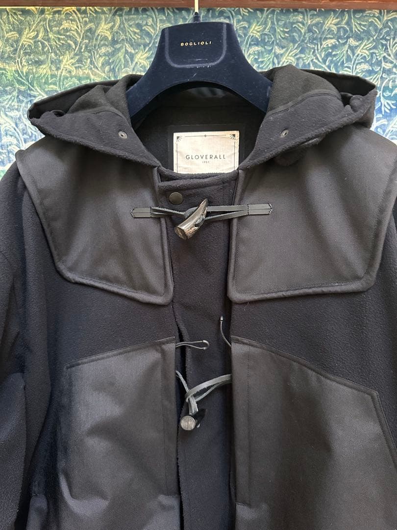 norbit x groverall ブラック ダッフルコート 限定版