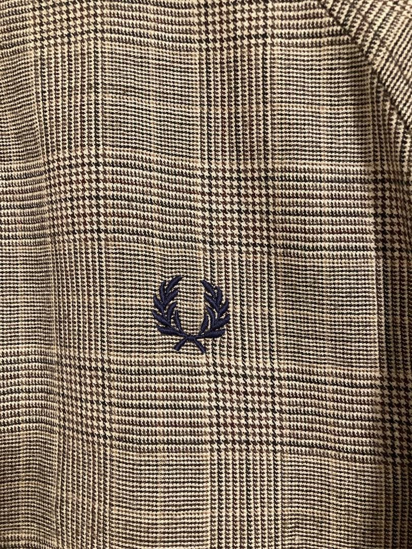 Fred Perry チェック柄 ジャケット