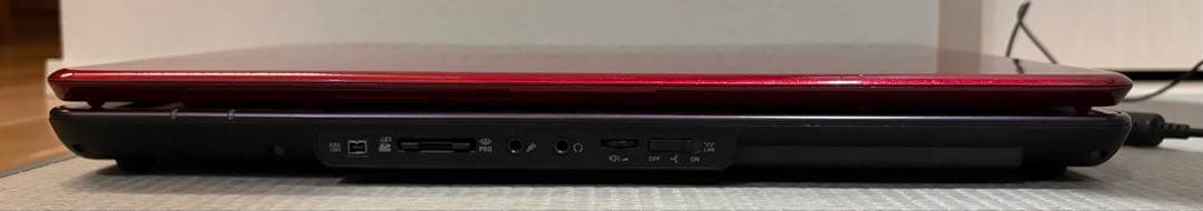 NEC LaVie レッドノートPC 本体