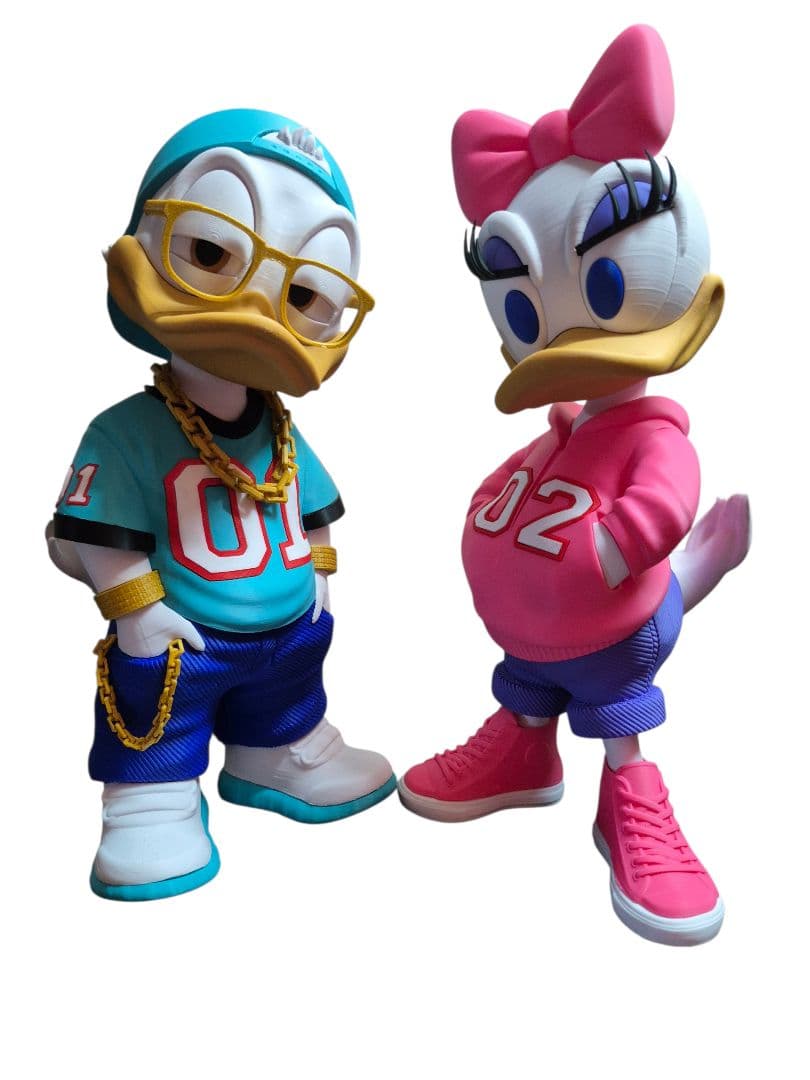 ドナルドとデイジーの都市デザイン 30~33cm
