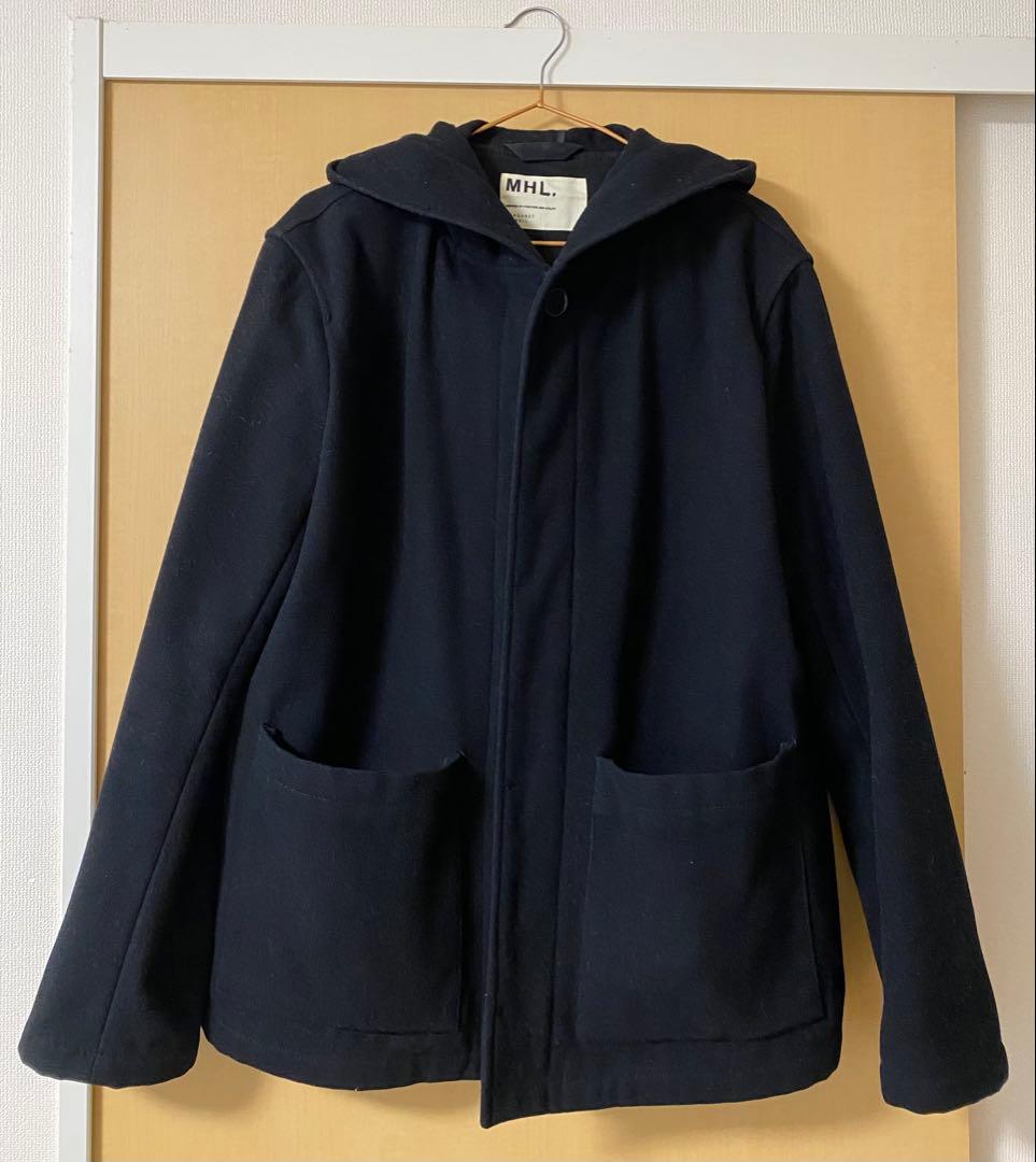 《M.H.L》ピーコート フード付き Lサイズ