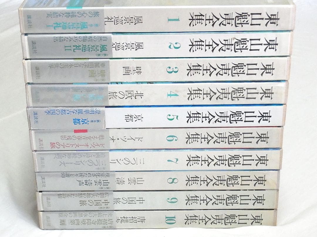 東山魁夷全集 第1巻～第10巻 10冊セット 講談社