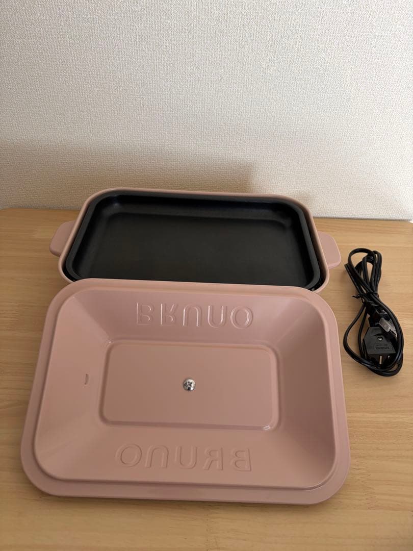 BRUNO ホットプレート ピンク