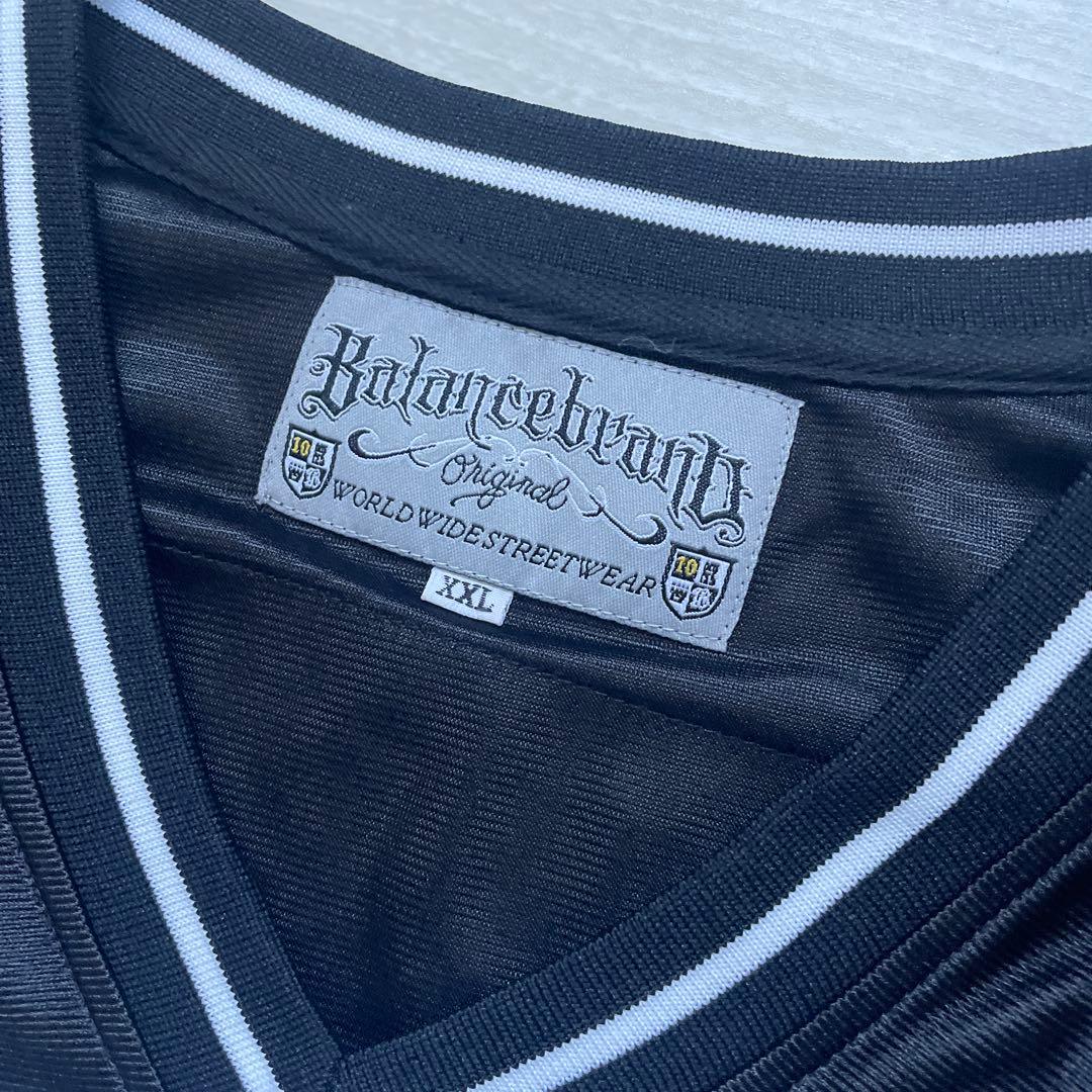 BALANCE STREET WEAR ゲームシャツ　フットボールシャツ 00s
