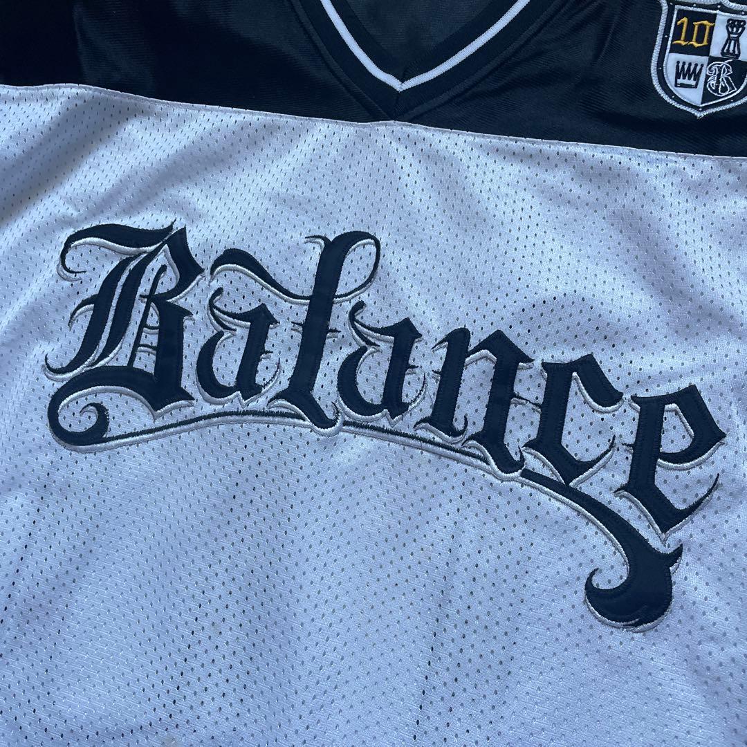 BALANCE STREET WEAR ゲームシャツ　フットボールシャツ 00s