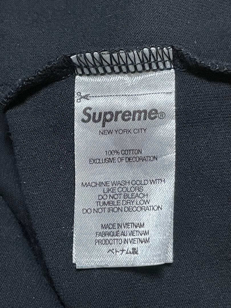 Supreme SmallBox Logo Tee 黒Lサイズ スモールボックス