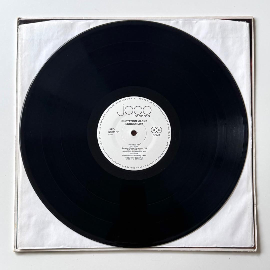 Enrico Rava Quotation Marks エンリコ・ラヴァ 独盤