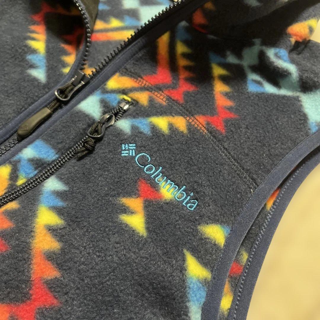 Columbiaフリースベスト Sサイズ