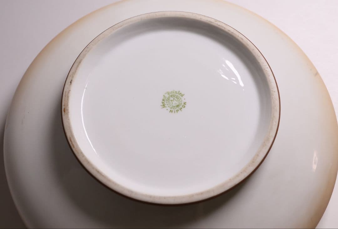 【CM292】オールドノリタケ 栗 鉢 皿 明治 菓子器 ボウル 日本 陶磁器