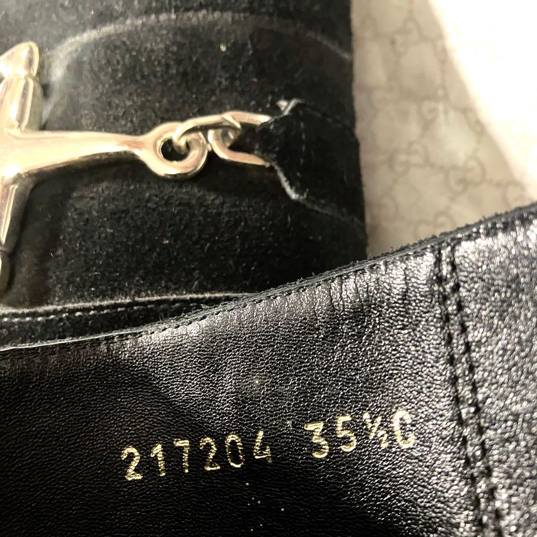 【期間限定特別価格】グッチ　GUCCI スエード　ロングブーツ　23cm