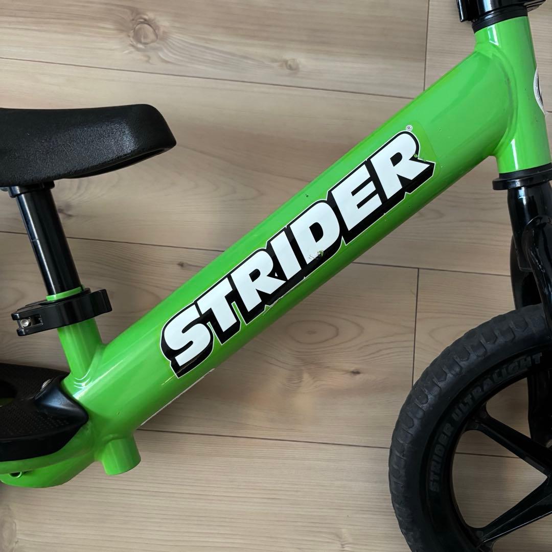 STRIDER バランスバイク グリーン　12インチ