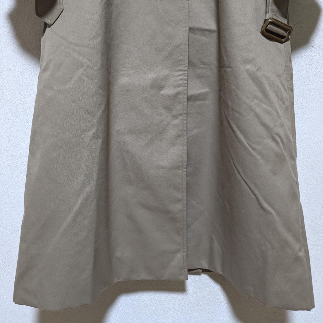 美品 英国製 80～90s バーバリー ステンカラーコート レディース 17