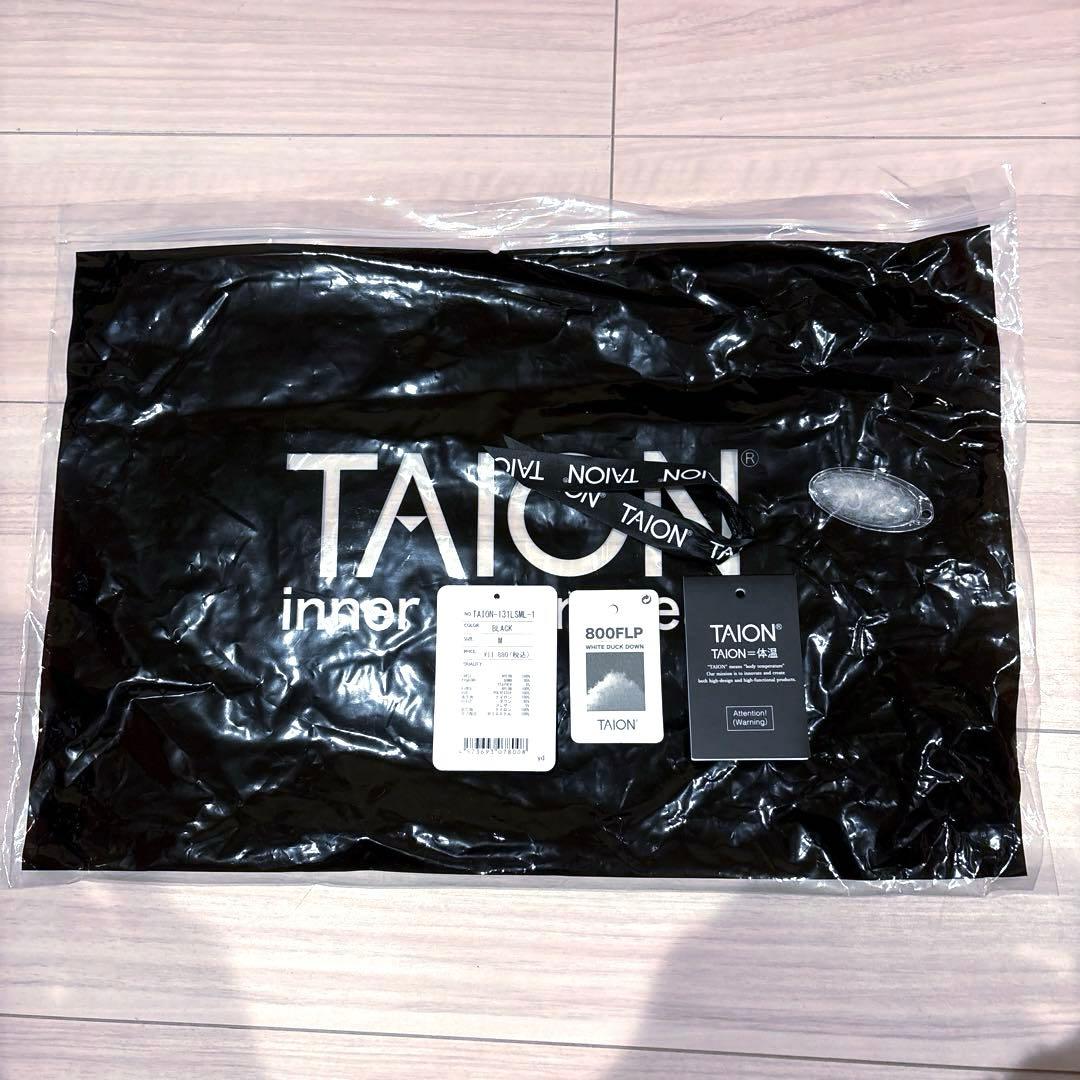 TAION ダウンパンツ ミリタリー 131LSML-1 黒　M