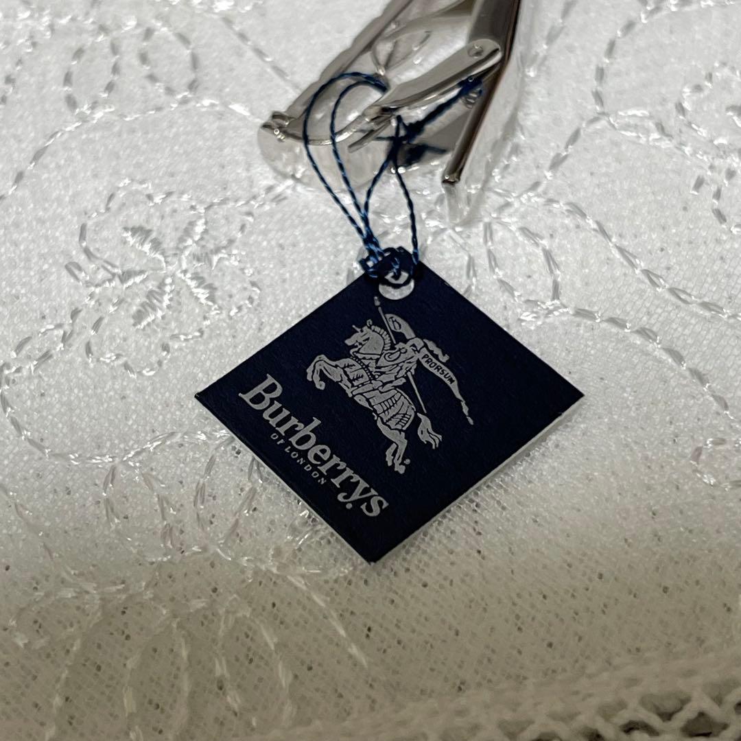 新品 BURBERRY バーバリー カフス ネクタイピン ホースロゴ 箱付