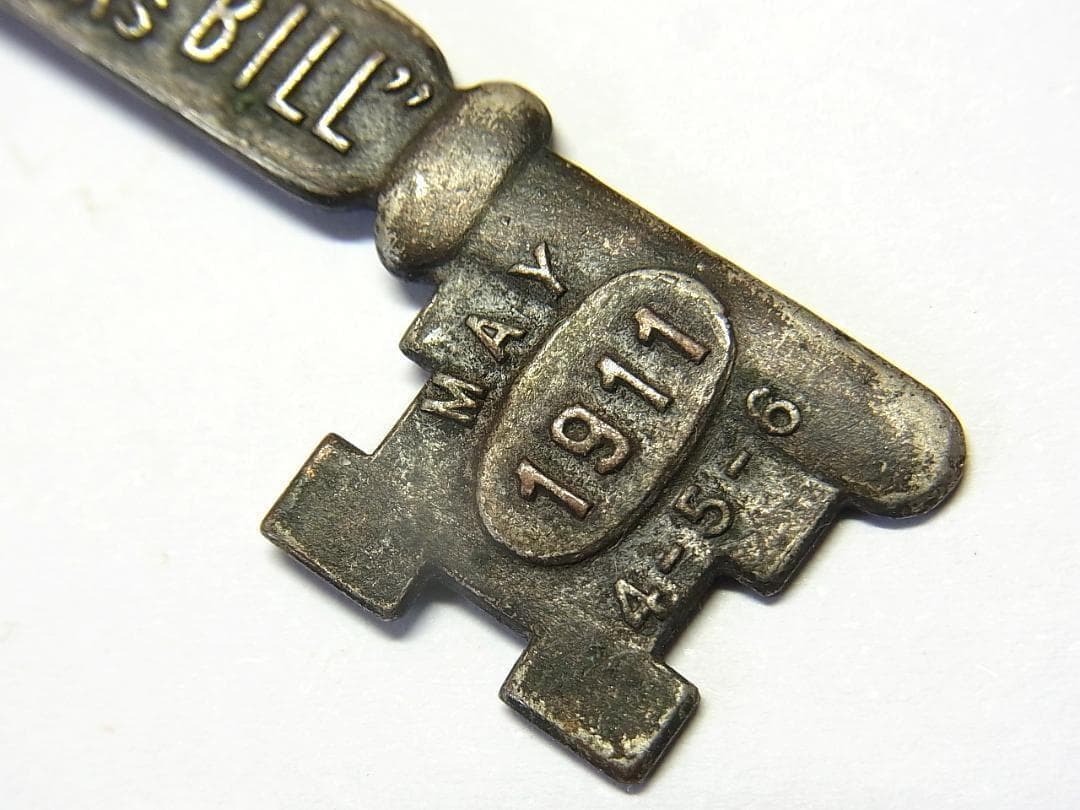 1911年 鹿の紋章 ヴィンテージ USA ウォッチフォブ アンティーク