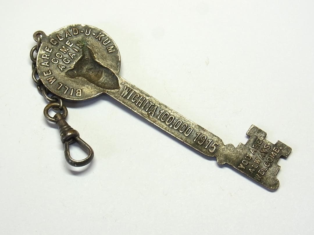 1911年 鹿の紋章 ヴィンテージ USA ウォッチフォブ アンティーク
