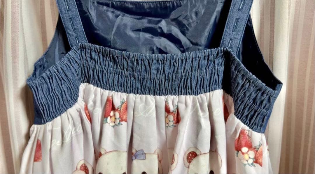 To Alice ロリータジャンパースカート 3着纏め売り いちご くま うさぎ
