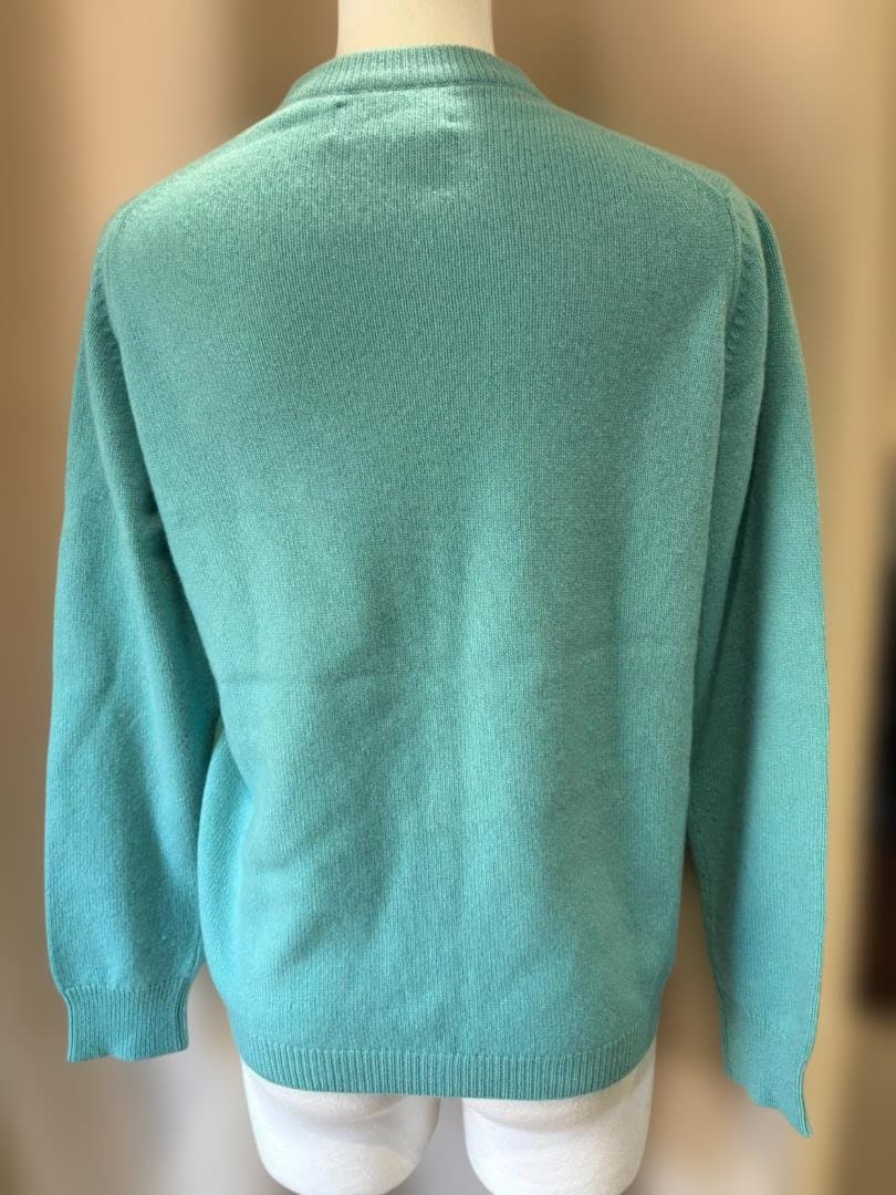 BALLANTYNE　バランタイン　カーディガン　カシミア　ペパーミントグリーン