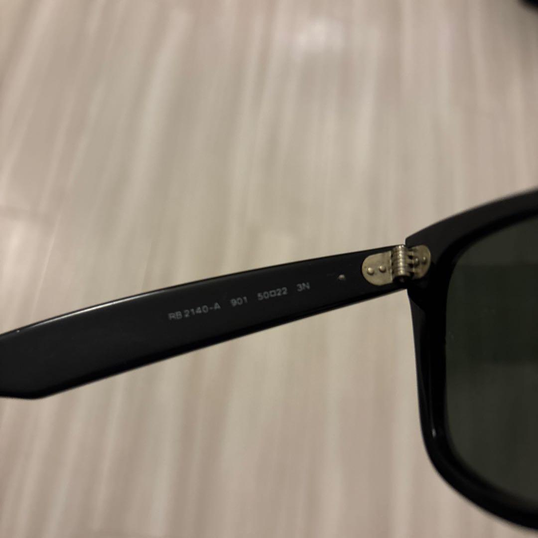 Ray-Ban WAYFARERブラック サングラス ケース付き　正規品
