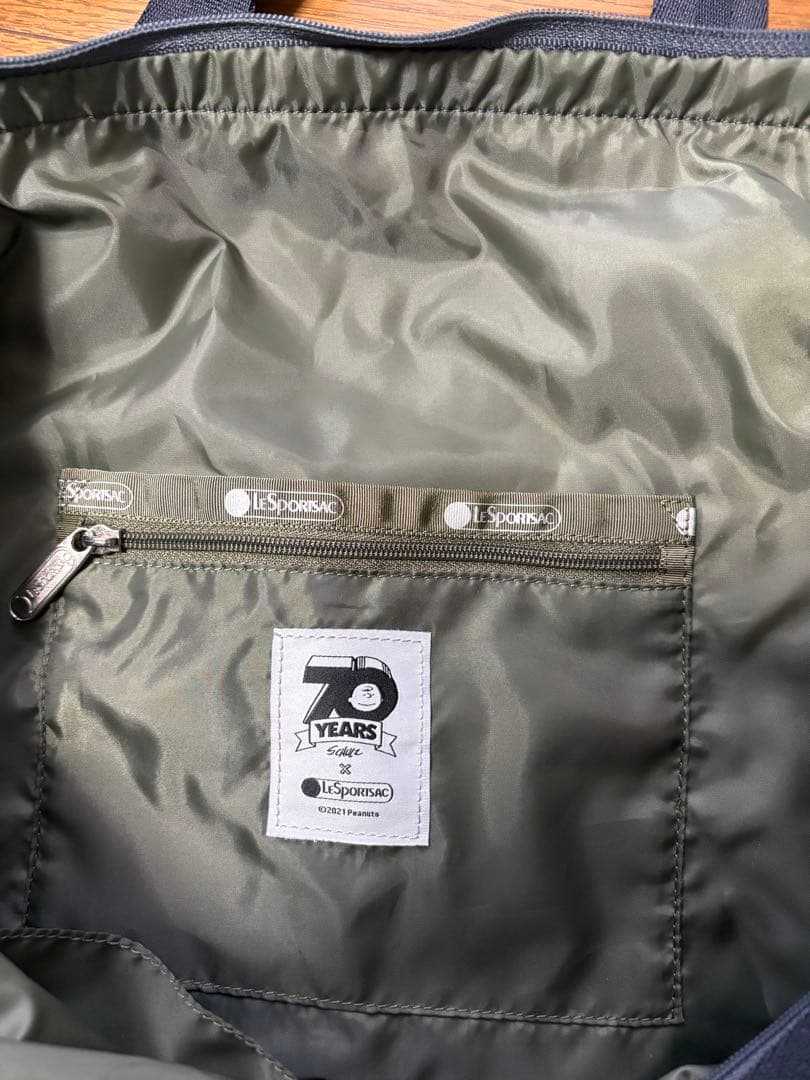 LESPORTSAC スヌーピー柄 ボストンバッグ　DX WEEKENDER