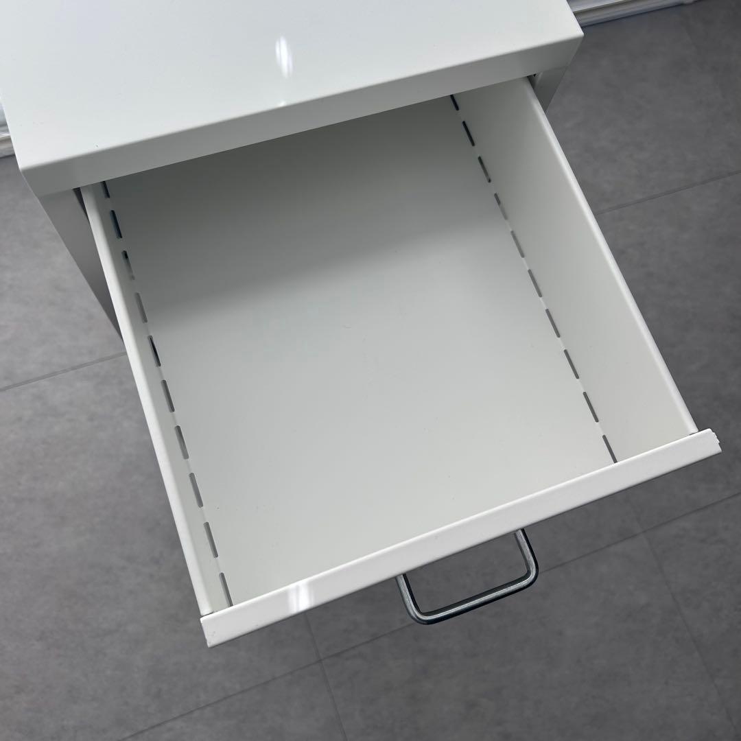 HELMER ヘルメル　IKEA ホワイト　引き出しユニット　キャスター付き