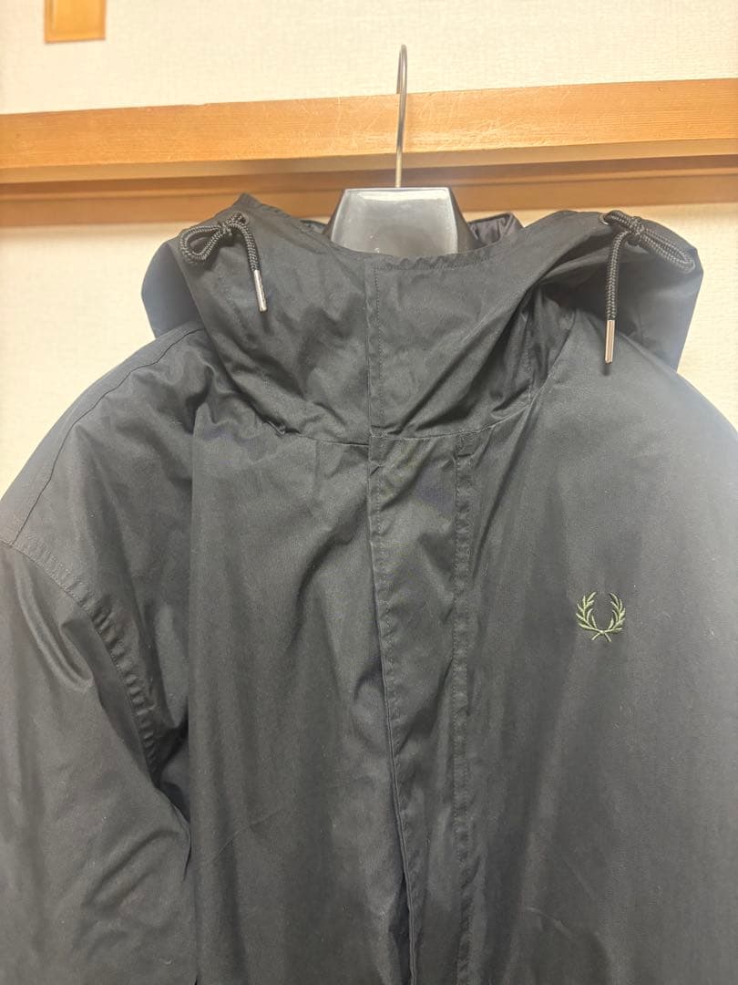 【FRED PERRY】ブラック モッズ　コート