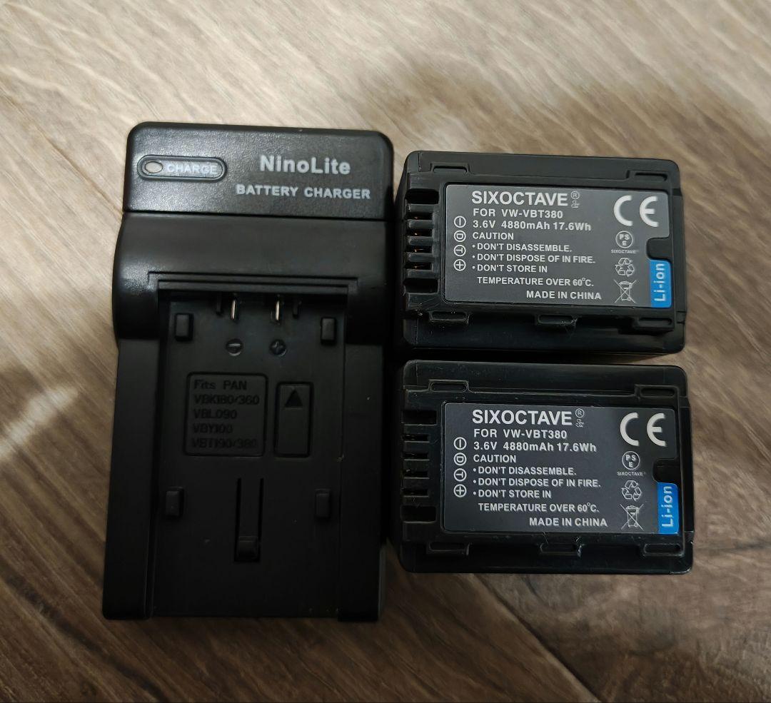 【Panasonic】ビデオカメラ HC-V360MS