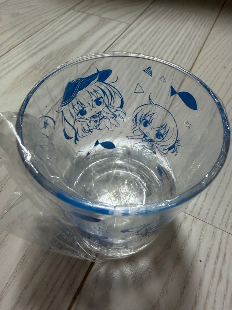 【希少品】C96 MILK BAR 直筆サインスクラッチカード&グラスセット