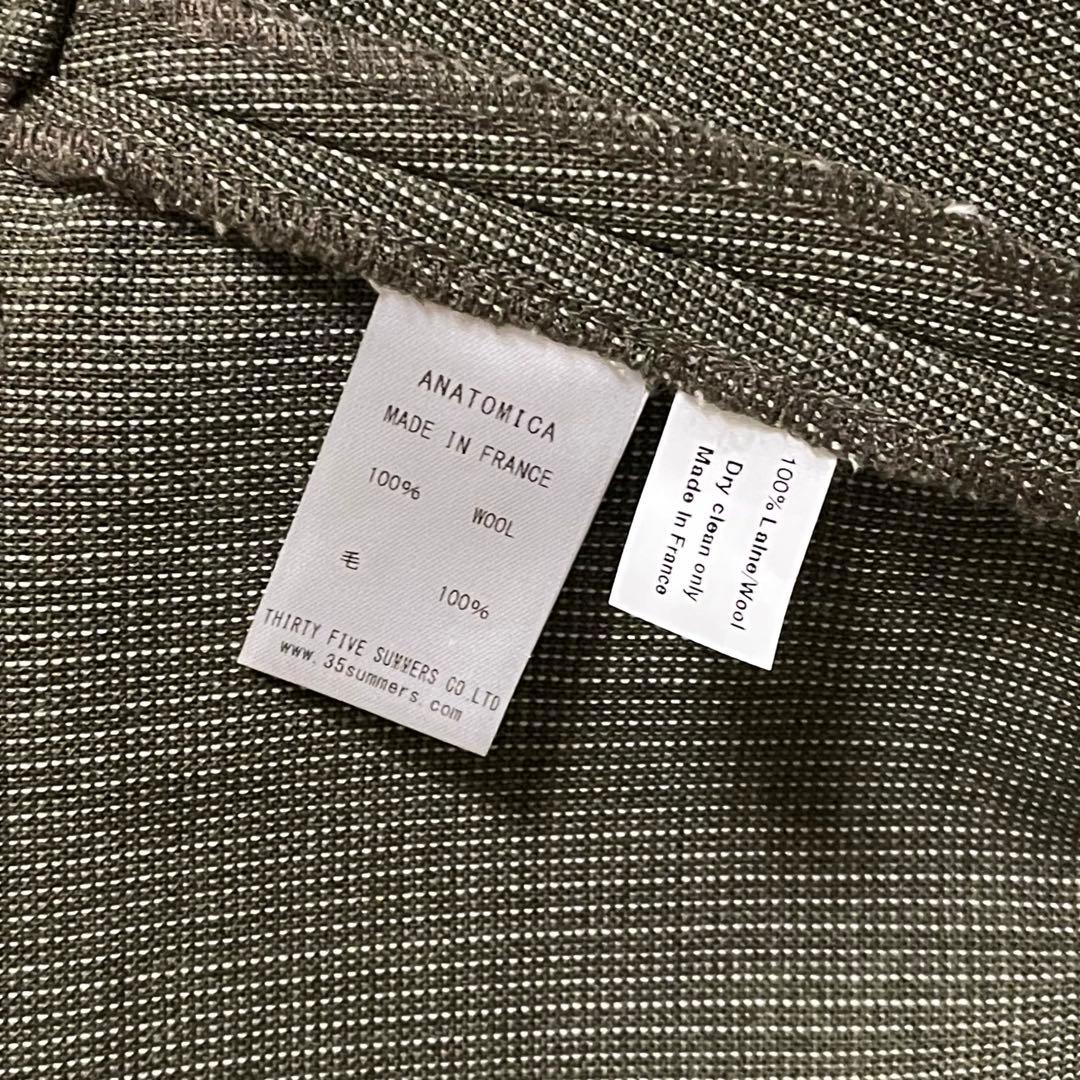仏製 ANATOMICA ARTHUR FOX AIR WOOL アナトミカ