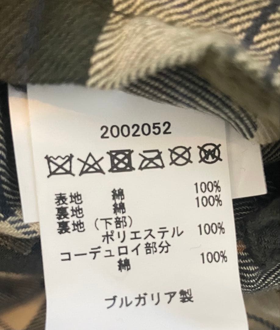 マボ！barbour washed bedale