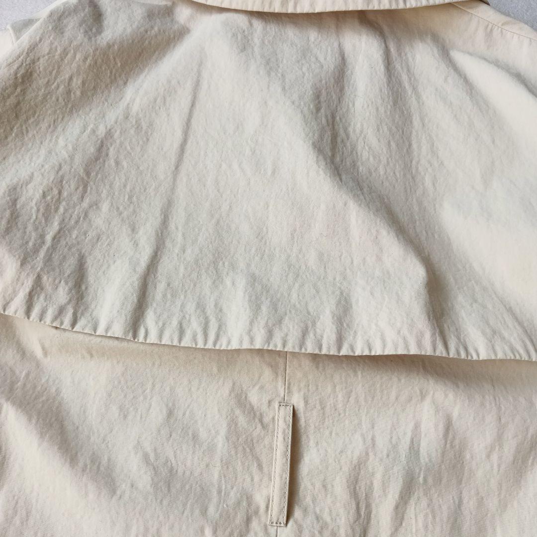 【JOSEPH】ミドル丈トレンチコート 40 ナイロン 21SS キナリ