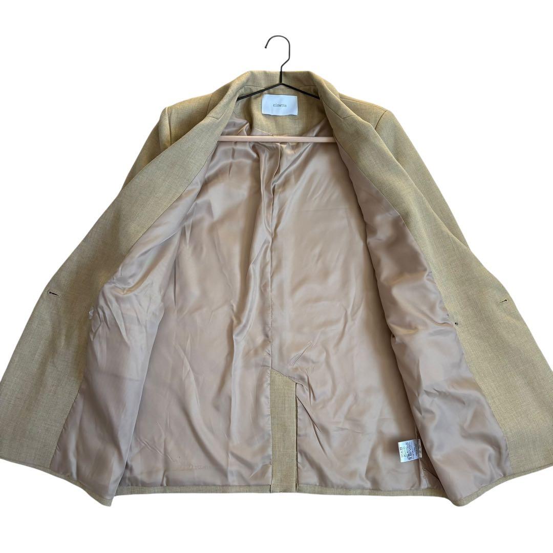 cizatto Linen Mix Jacket　テーラードジャケット　リネン混
