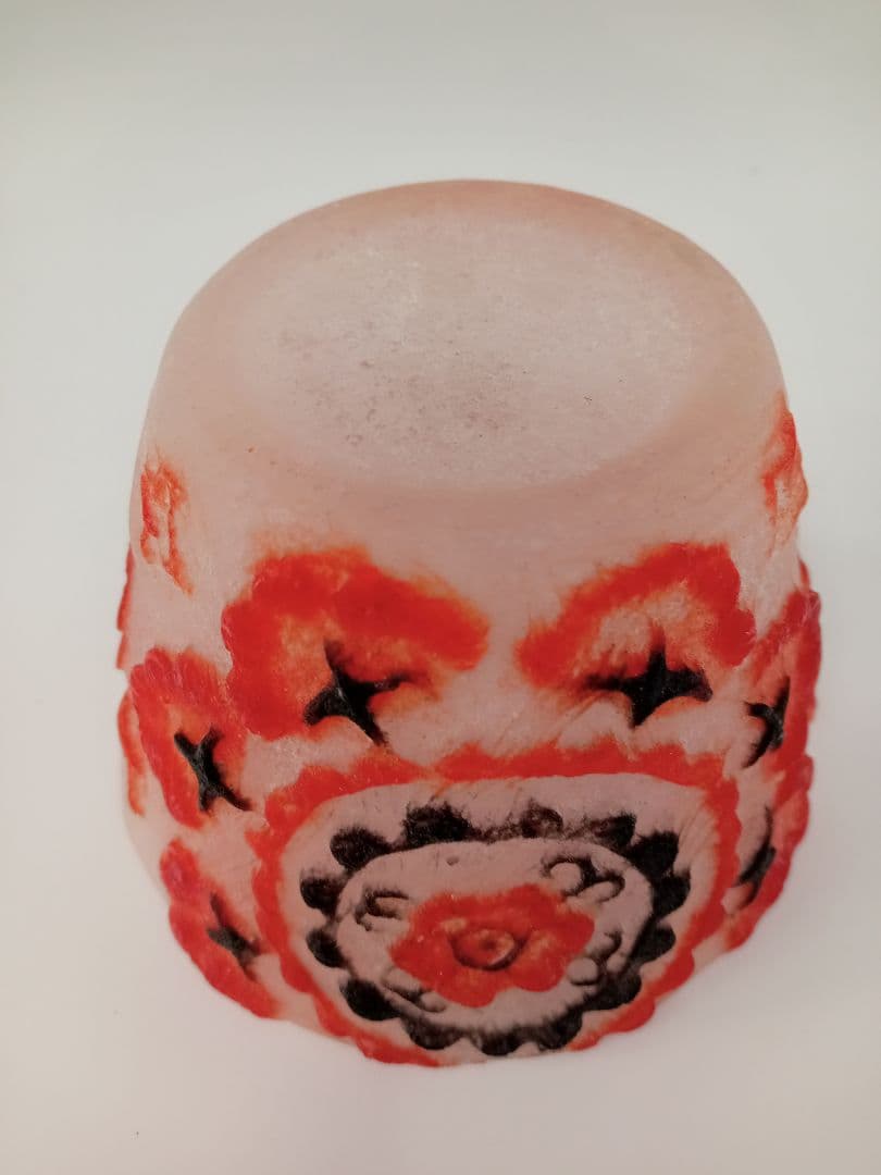 硝子作家　大室桃生　ガラスカップ　器　ボウル