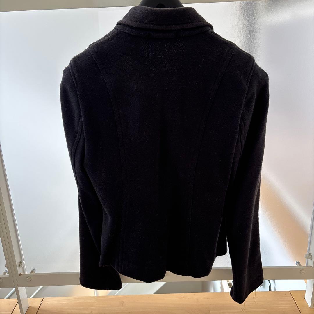 burberry Blue label黒 綿100% テーラードジャケット 38