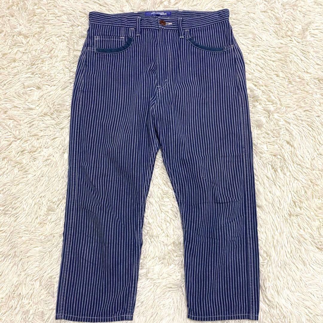 【美品✨】ジュンヤワタナベコムデギャルソンマン 切替 サルエルパンツ デニムXS