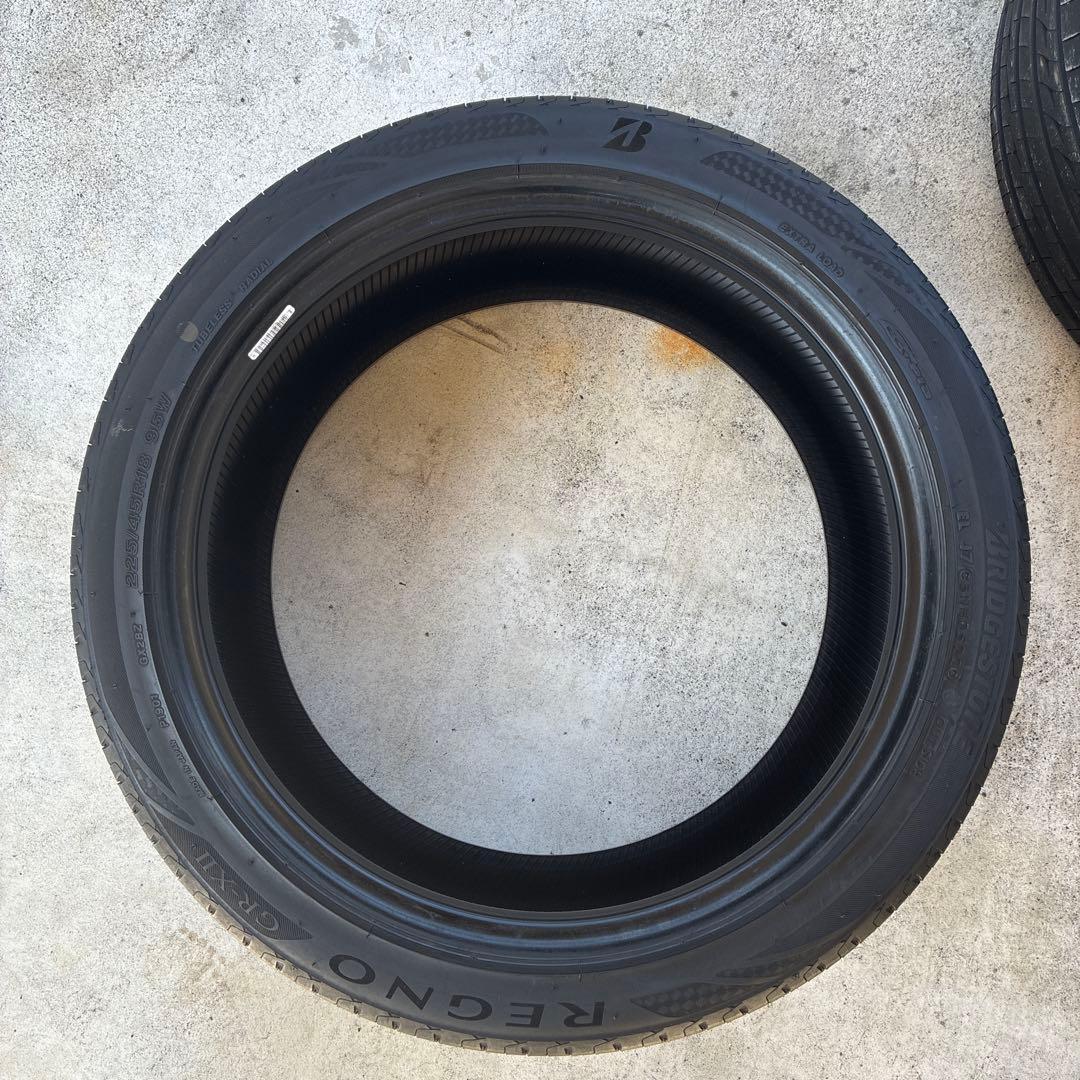 ①2022年製 225/45R18ブリヂストン レグノGR-xⅡ 4本/日本