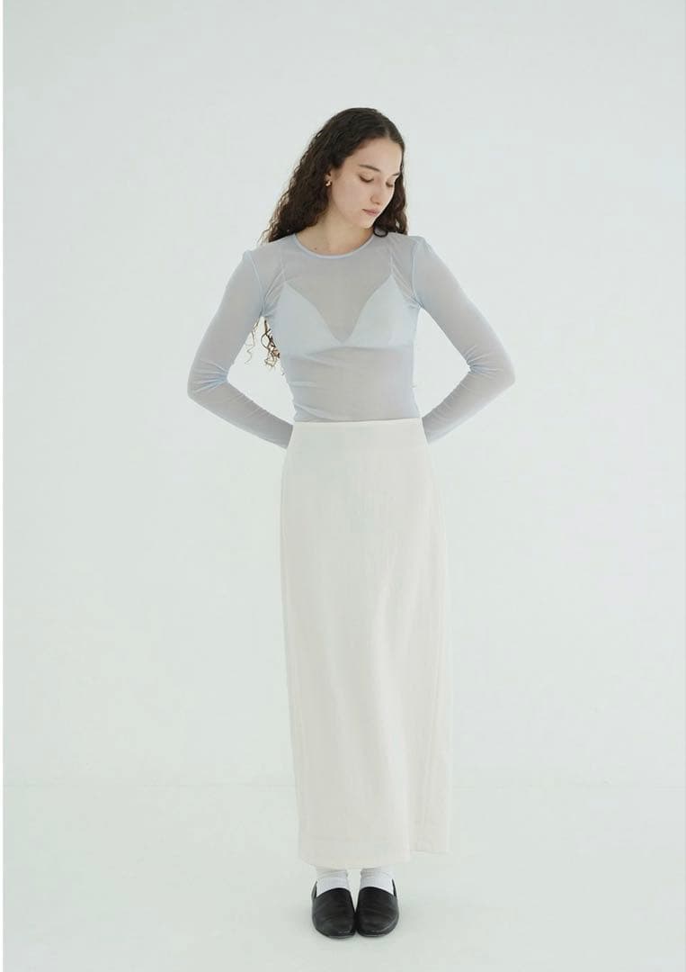 新品未使用タグ付き　CLANE LOW WAIST STRAIGHT SKIRT
