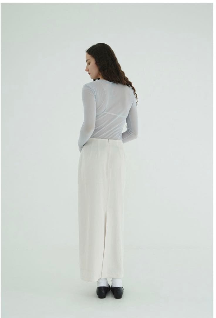 新品未使用タグ付き　CLANE LOW WAIST STRAIGHT SKIRT