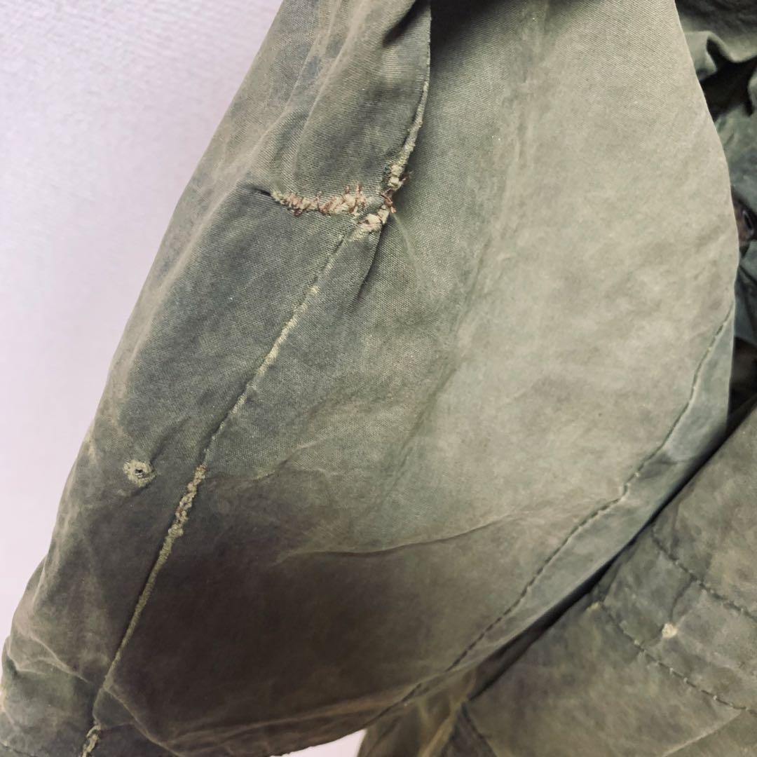 Belstaff パーカー　ジャケット　オイルド　カーキ　XL