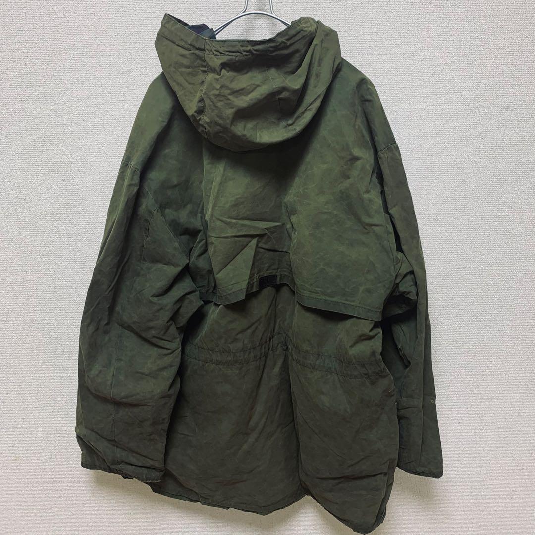 Belstaff パーカー　ジャケット　オイルド　カーキ　XL