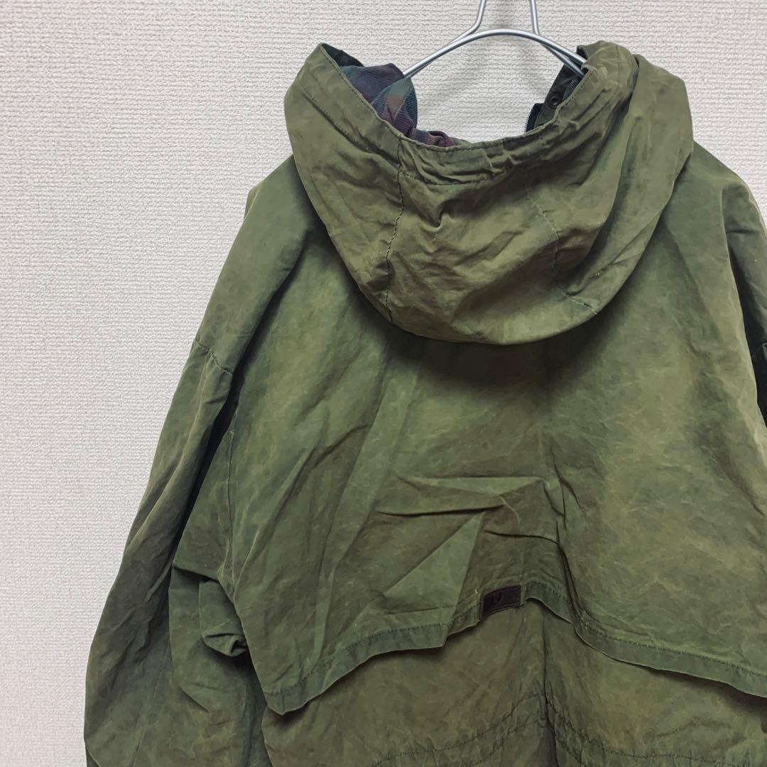 Belstaff パーカー　ジャケット　オイルド　カーキ　XL