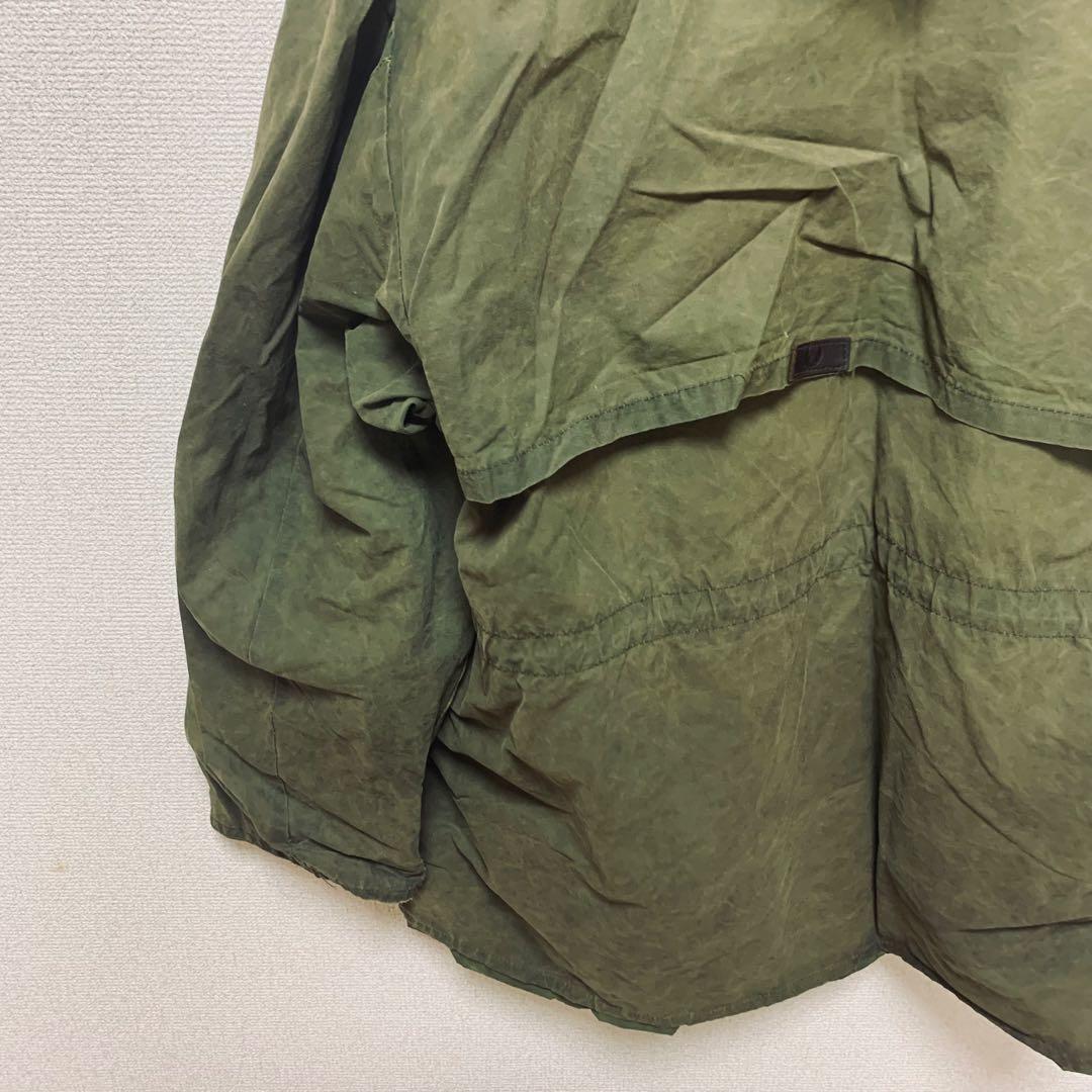 Belstaff パーカー　ジャケット　オイルド　カーキ　XL