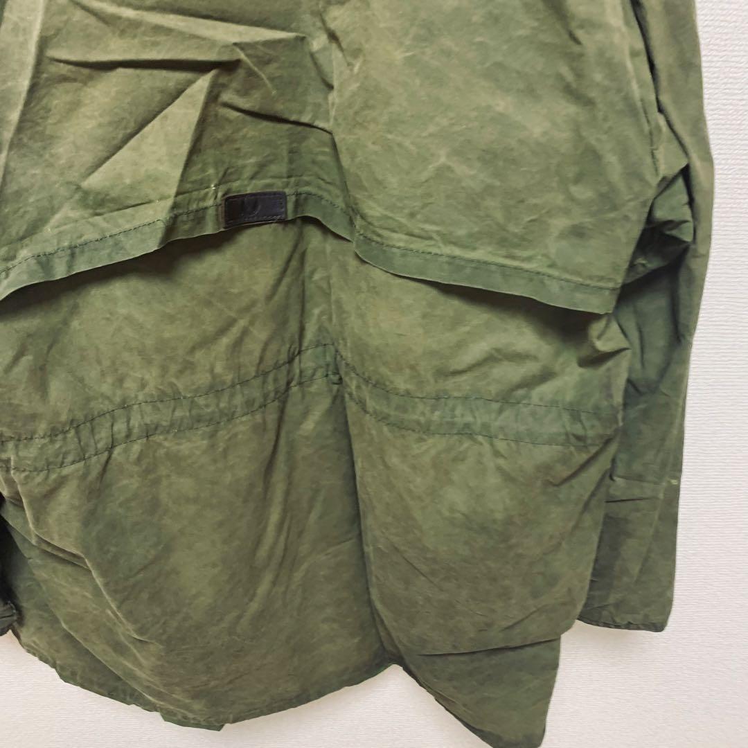 Belstaff パーカー　ジャケット　オイルド　カーキ　XL