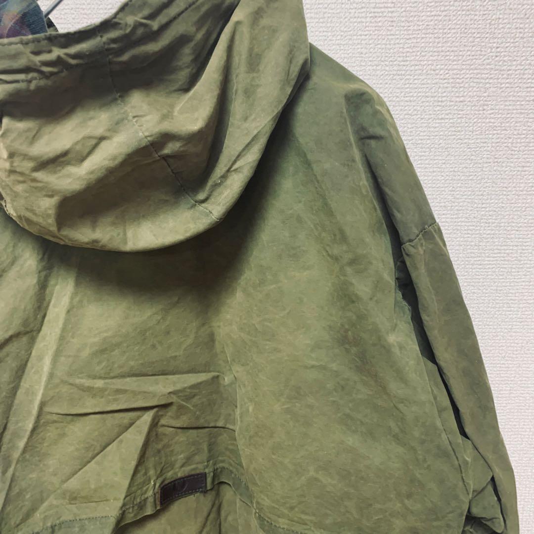 Belstaff パーカー　ジャケット　オイルド　カーキ　XL